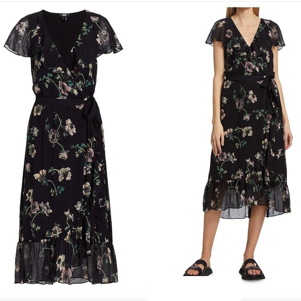 Paige Palisades Silk Dress NWT